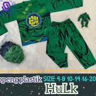 Hulk Character Costume Long Sleeve T-Shirt + Boys Clothing Mask (Product Code 002