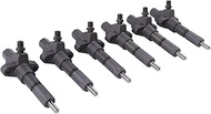 6Pcs 105101-6672 9430611498 1153002892 Fuel Injectors Compatible with Hitachi Excavator EX300-2 EX30