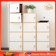 LI|chest drawer 5 layer Bookcase Rak Buku Wooden Storage Cabinet Home File Cabinet Rak Kayu Kabinet Buku 储物柜