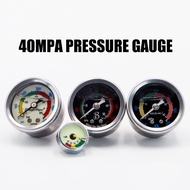 40MPA 50MPA 6000PSI 400Bar 1PC 25MM/1” Valve Regulator Pump Gauge Manometer High Pressure Gauge for 