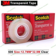 3M Scotch 600 Transparent Tape - Selotip Bening - Lakban Bening Refill