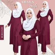 SALES❗️[SIZE S-3XL] ABAYA SUFI JUBAH SELUAR WARDA MUSLIMAH