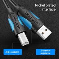 Vention [VAS-A16 3M] USB 2.0 Type A Male to B Male printer Cable Black