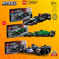 LEGO SPEED 77244 Mercedes-AMG F1® W15 Race Car | 77245 Aston Martin Aramco F1® AMR24 |77248 BWT Alpi