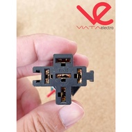 5PIN CAR RELAY SOCKET (1 PCS) 5 LEGS RELAY SOCKET 5PIN TRUCK RELAY SOCKET ups stabilizer