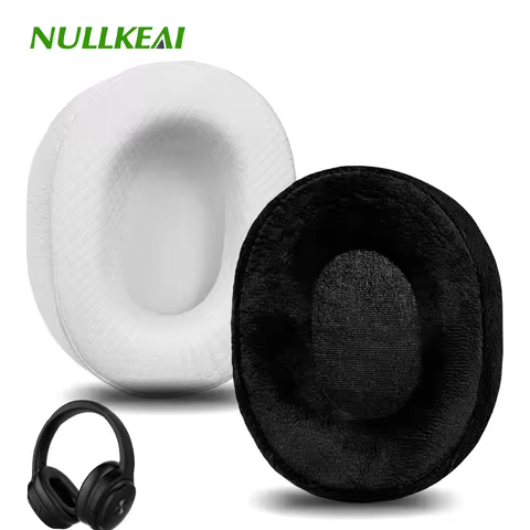 Nullkeai Replacement Ear Cushion for COWIN SE7 SE7PRO Headphone Cooling Gel Earpads Mesh Sleeve Pad 