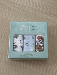Aden + Anais 純棉嬰兒洗面巾玩具總動員 Toy Story washcloth set 3pack