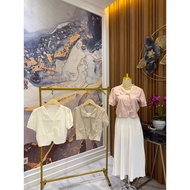 606 HMZ Lisa Top sailor collar/ cute women's Top/ Korean Top/ cute blouse/