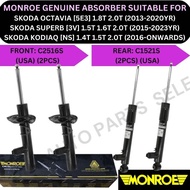 MONROE GENUINE ABSORBER (W.DCC) (FRONT, REAR) FOR SKODA OCTAVIA [5E3] '13-20YR / SUPERB [3V] '15-23Y