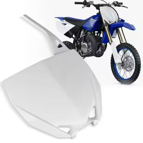 Motorcycle Number Plate Front Name Cross Plastic Cover Shell for Yamaha YZ65 2019-2024 YZ85 YZ 85 20