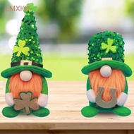 LMXKB Guardian of Ireland Dwarf Doll, St Patrick's Day Creative Leprechauns Doll Ornament, Scene Lay