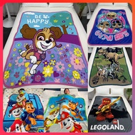 Imported kids cartoon pattern super soft flannel Paw Patrol blanket for Kids christmas birthday Gift