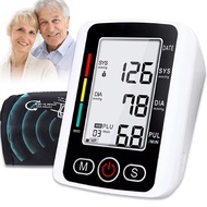 Arm Blood Pressure Monitor LCD Pressure Sensor Monitor Automatic Tonometer Digital Tensiometer LED D