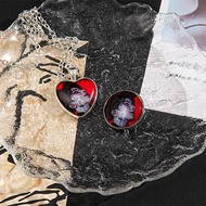 Kpop Demon Hunter Heart Pendant Kpop Huntrix Anime Necklace Birthday Gifts