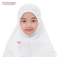 Siti Khadijah Telekung Signature Sari Mas Kids in White