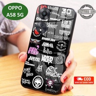 Softcase Glass Kaca OPPO A58 5G & OPPO A78 5G - Casing hp OPPO A58 5G & A78 5G [S06 ].