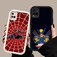 HK-4 American animation Shockproof Casing for Black and White Silicone VIVO Y75 V23E Y21 Y21t Y21e Y
