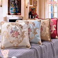 VIOLETLILAC Cushion Cover, Jacquard Europe Style Pillowcase, 48x48cm Home Decor Washable Decorative 