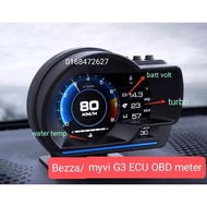 perodua meter LCd digital + OBD diagnose (check engine light) myvi baru G3 Bezza Ativa axia perodua