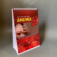 Anemia Back Sheet - Anemia Promkes Media for Teenagers and Pregnant Women - Educational Back Sheet B