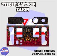 ⭐⭐⭐⭐⭐Garskin Nitrous ZAION Red Black / request garskin wrap sticker