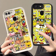 Case for OPPO Realme A12 A12s F7 C2 F9 C2s A5S A5 A1K A11K A12E A7 A3S Pro Q-65 spongebob