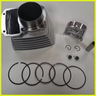 ↥ ◣ ◵ 65.5MM Big Bore Motorcycle Cylinder Piston Top Engine Parts Kits Set For Honda CG200 TMX155