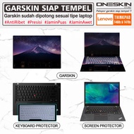 Garskin Sticker Laptop Sticker Screen Protector Keyboard Protector Lenovo Thinkpad T460s T470s Picture Full Body Silicone Clear Glossy Doff Blueray Tpu Cooskin