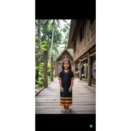 DRESS BORNEO BUDAK TATING KIDS DRESS BORNEO BORNEO DRESS BUDAK