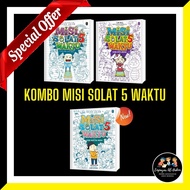 Kombo Komik Misi Solat Lima Waktu [READY STOCK] Diari Solat Imran, Diari Doa Imran, Diari Akhlak Imr
