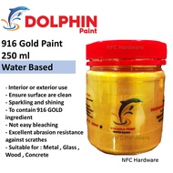 Dolphin Paint 916 Gold Paint 250 ml