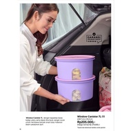 Tupperware window canister