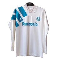 Olympique Marseille Home 1992/1993 LS Longsleeve Lengan Panjang Long Sleeve OM Original Jersey Footb