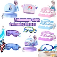 New Spider-man Aisha Children's Goggles Swimming Caps Boys Girls Swimming Glasses Waterproof Anti-fo