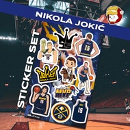 NBA | Nikola Jokić | Vinyl Stickers