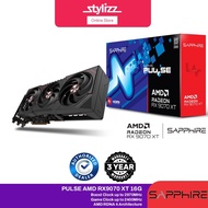 SAPPHIRE AMD RX 9070 XT PULSE GAMING OC 16GB GDDR6 GRAPHICS CARD VGA GPU