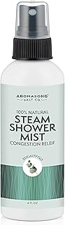 Aromasong Eucalyptus Steam Shower Spray - 100% Pure and Natural Essential Oil Mist - Relaxing Aromatherapy Infusion Vapor for Hot Tub, Spa, Sauna Room - Used for Sinus and Congestion. SW-001-4