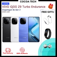 New VIVO iQOO Z9 Turbo Endurance Snapdragon 8s Gen 3 Dual Sim AMOLED 144Hz 6.78 inches 6400mAh NFC S