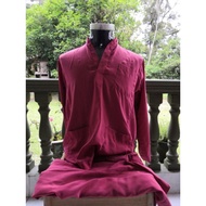 Baju Melayu merah bata