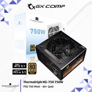 Thermalright KG-750 750W Black PSU White 80+ Gold Full Module ATX 3.1 Pcie 5.1 | 750 Watt Power Supp