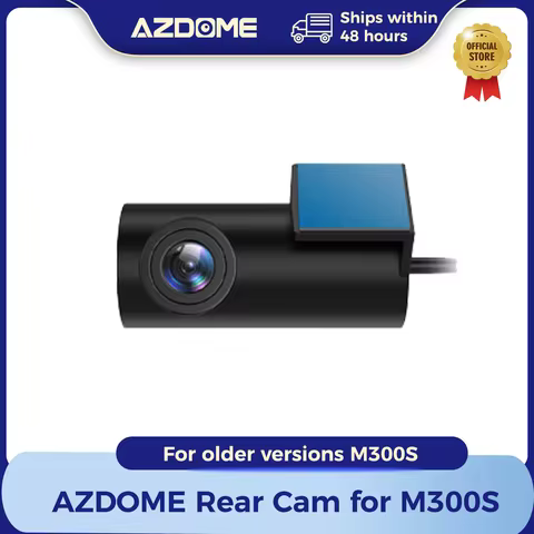 AZDOME Rear Camera for M300S (Old Version) – Car Dash Cam, Backup Camera, HD, Night Vision, Parking 