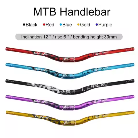 Aluminum alloy bicycle handlebar MTB handlebar riser mountain bike handlebar 720mm 780mm*31.8mm bicy