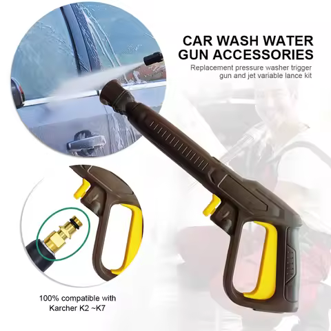 Car Washer Jet Lance Spear Nozzle Spray Gun Lance Nozzle Pressure Washer Trigger Gun Sprayfor Karche