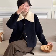 FA2SHOP รุ่น CS239 เสื้อโค้ทสั้นผ้าผสมวูลสไตล์เกาหลี