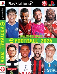 💿 แผ่นเกมส์ PS2 💿 E football 2026 - FINAL SUMMER UPDATE - PES 2026 EFOOTBALL ⚔️ PlayStation 2