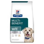 Hills Prescription Dietw/d Multi-Benefit Dry Dog Foodอาหารเม็ดสุนัข 1.5 kg.