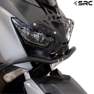 [SRC]การ์ดไฟหน้าสำหรับ YAMAHA XMAX300 2017-2022 / HEAD LIGHT GUARD FOR YAMAHA XMAX300/ BLACK COLOR 2