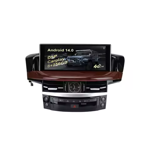 10.25Inch Android 14.0 Touch screen Car Radio for Lexus LX LX570 2008 - 2015 To 2023 Car Multimedia 