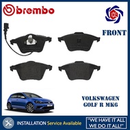 Volkswagen Golf R MK6 BREMBO Front Brake Pad Depan (SET)
