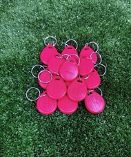 คีย์การ์ด แบบเหลียน กลม สีแดง อ่าน และ เขียน Copy Card 20 ชิ้น